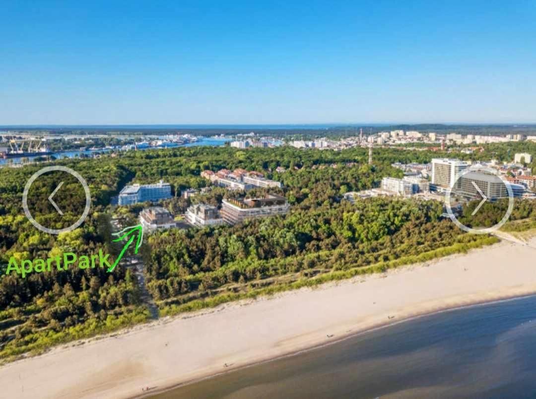 Albus 112 Apartpark Свиноуйсьце Экстерьер фото
